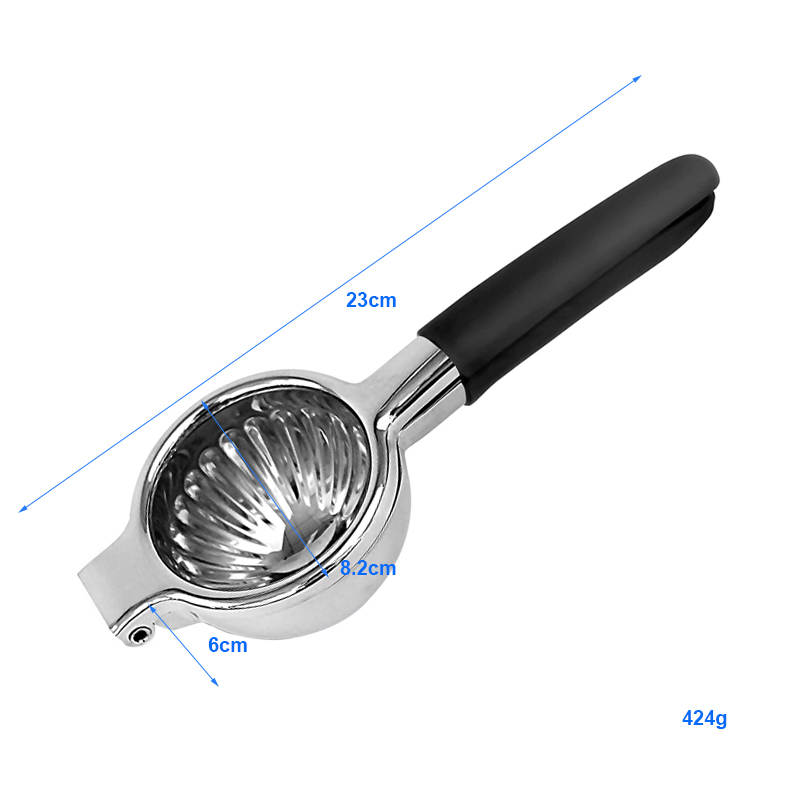 IntraSellers Citruspers  – Handmatig – Roestvrij Staal - silicone Handvat